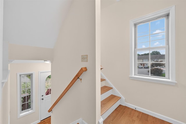 28 Winhaven Ct Unit 20, Highland Falls, NY 10928 - staircase with wood finished floors