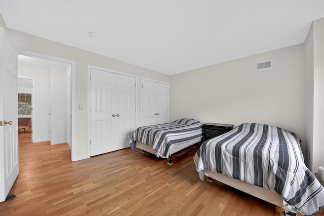 28 Winhaven Ct Unit 20, Highland Falls, NY 10928 - bedroom with light wood-style flooring and multiple closets