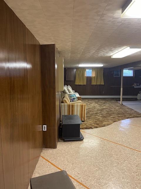 23 Elm St, Garnerville, NY 10923 - below grade area with wood walls