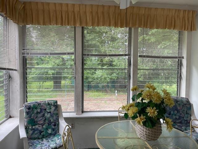 23 Elm St, Garnerville, NY 10923 - sunroom with ceiling fan