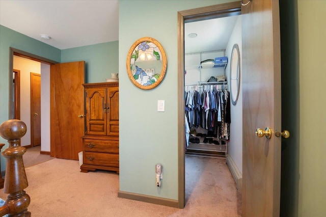 37 Swan Ln, Levittown, NY 11756 - corridor with carpet and baseboards