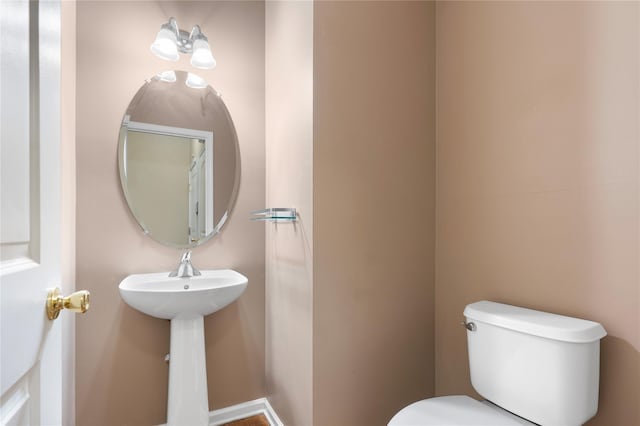 38 Woodside Knolls Dr, Middletown, NY 10940 - half bathroom with toilet and a sink