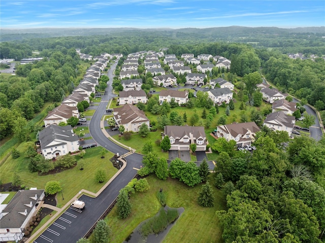 38 Woodside Knolls Dr, Middletown, NY 10940 - aerial perspective of suburban area with a forest