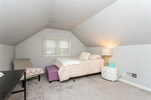 52 Newkirk Rd, Yonkers, NY 10710 - bedroom featuring carpet and vaulted ceiling
