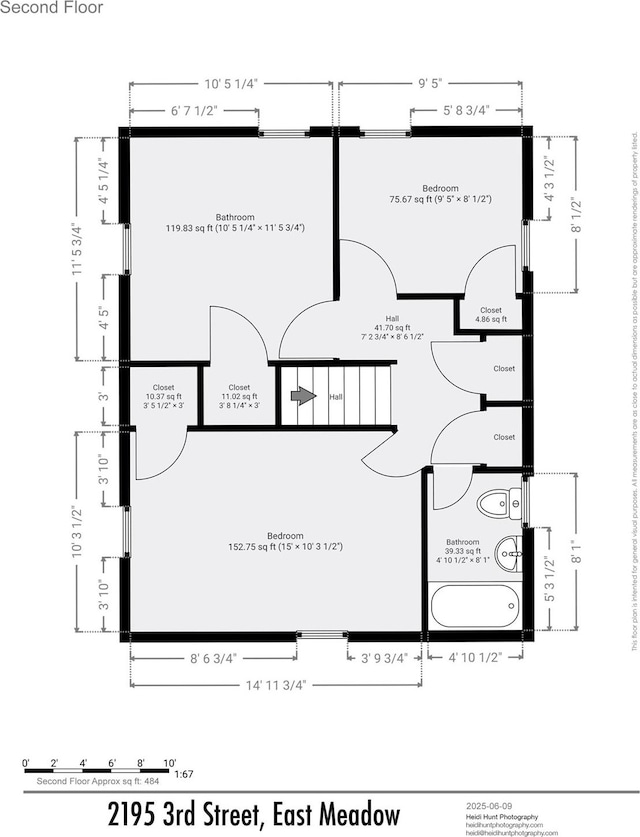 2195 3rd St, East Meadow, NY 11554 - view of home floor plan
