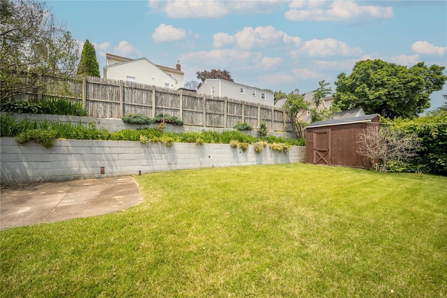 62 Murray Ave, Yonkers, NY 10704 - view of yard with a shed and a patio area