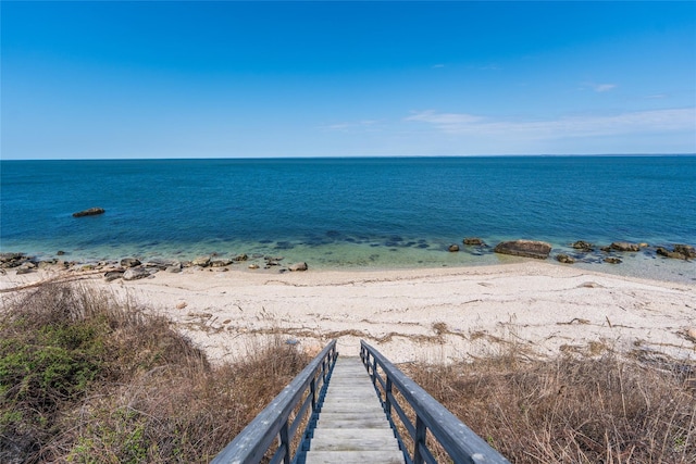 215 Hillcrest Dr N, Orient, NY 11957 - water view with local beach
