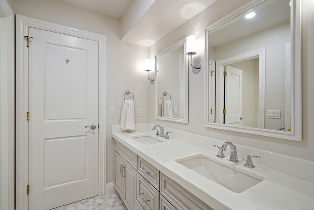 28 Stone Paddock Pl, Bedford, NY 10506 - bathroom featuring double vanity