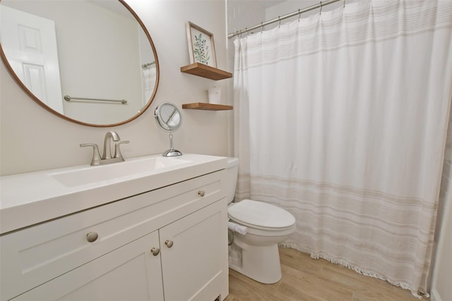 6 Zebra Rd, Rocky Point, NY 11778 - full bath with vanity and wood finished floors
