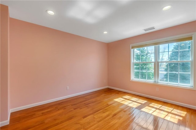 1200 Half Moon Bay Dr, Croton-On-Hudson, NY 10520 - unfurnished room featuring light wood finished floors and recessed lighting