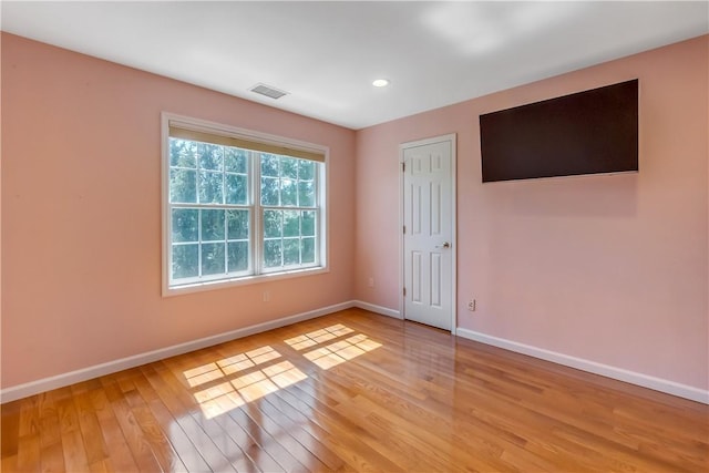 1200 Half Moon Bay Dr, Croton-On-Hudson, NY 10520 - empty room with light wood-style flooring and recessed lighting