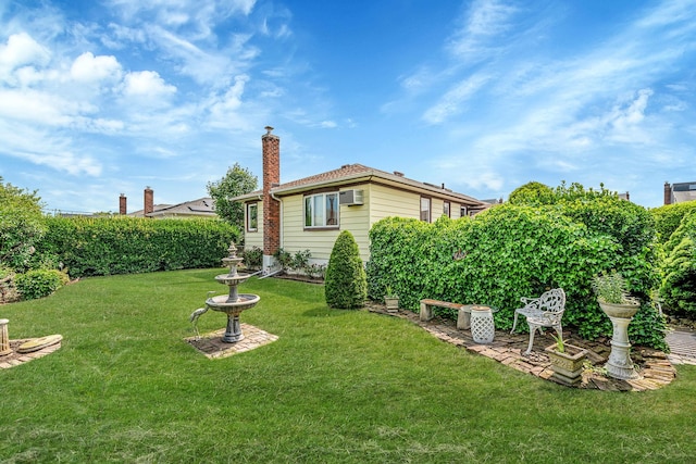 3324 Murdock Ave, Oceanside, NY 11572 - view of grassy yard featuring a wall mounted AC