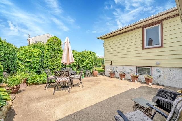 3324 Murdock Ave, Oceanside, NY 11572 - view of patio featuring outdoor dining space