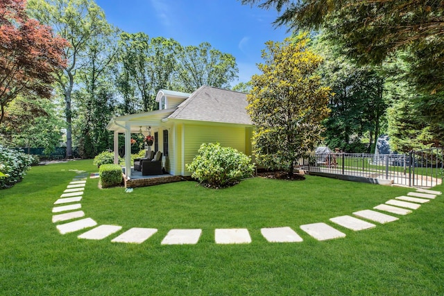 120 Cambon Ave, Saint James, NY 11780 - view of yard featuring a patio area