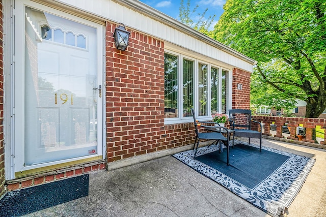 191 Laurel Rd, East Northport, NY 11731 - entrance to property featuring brick siding