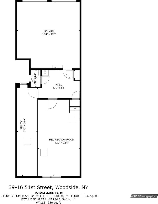 3916 51st St, Woodside, NY 11377 - view of home floor plan