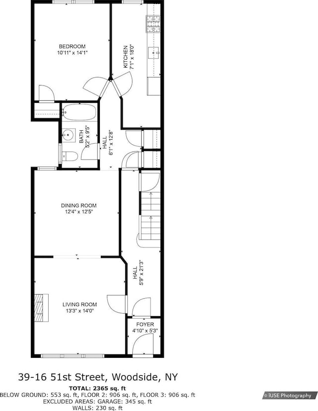 3916 51st St, Woodside, NY 11377 - view of room layout