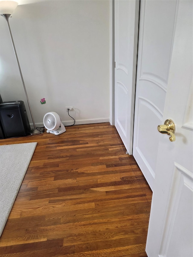 18-50 211th St Unit 6C, Bayside, NY 11360 - unfurnished bedroom with wood finished floors