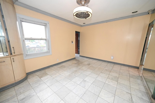 1078 Hancock Ave, Franklin Square, NY 11010 - unfurnished room featuring baseboards and light tile patterned flooring