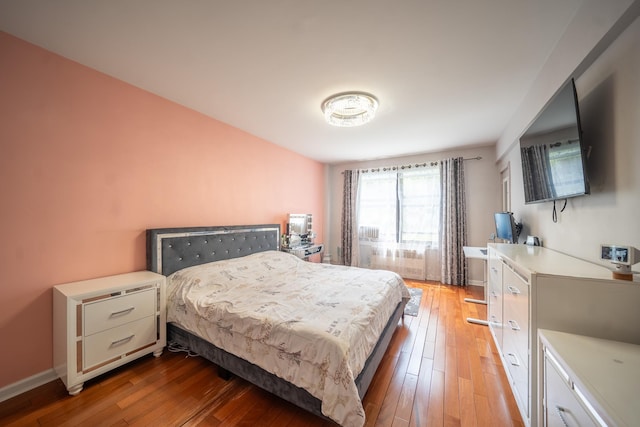98-40 64th Ave Unit 1B, Rego Park, NY 11374 - bedroom with hardwood / wood-style floors