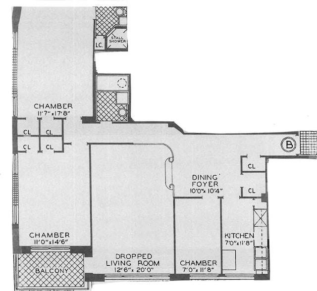 98-40 64th Ave Unit 1B, Rego Park, NY 11374 - view of home floor plan