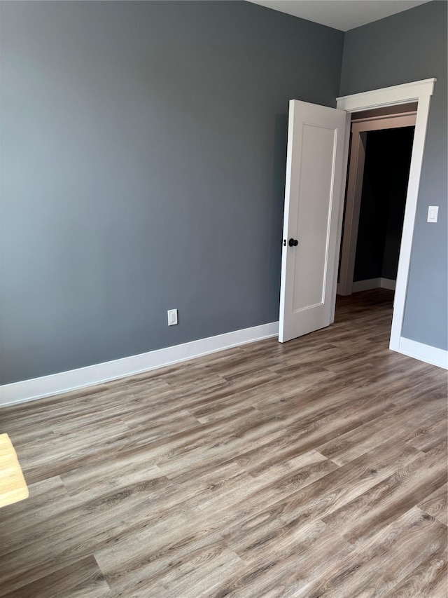 1140 Sutter Ave, Brooklyn, NY 11208 - unfurnished room featuring baseboards and wood finished floors