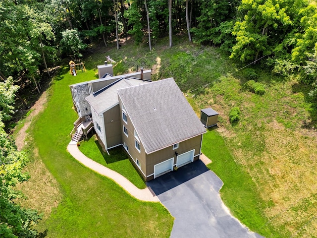 4 S Hill Rd, Tomkins Cove, NY 10986 - view from above of property
