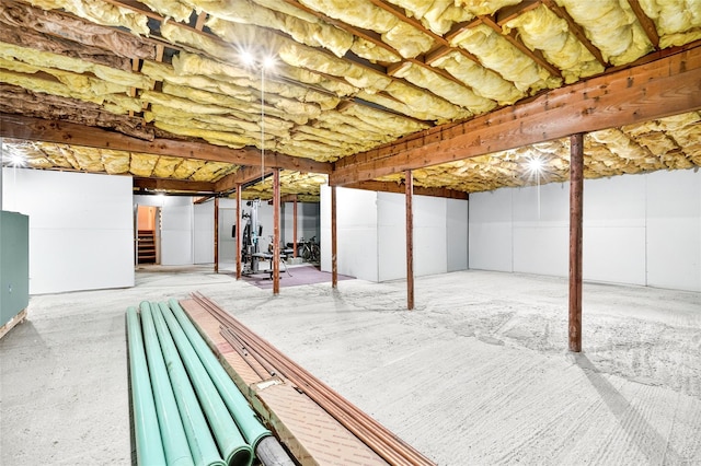 4 S Hill Rd, Tomkins Cove, NY 10986 - view of unfinished basement