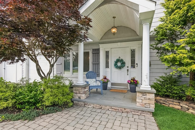 7 Nantucket Ln, Deer Park, NY 11729 - property entrance featuring a porch