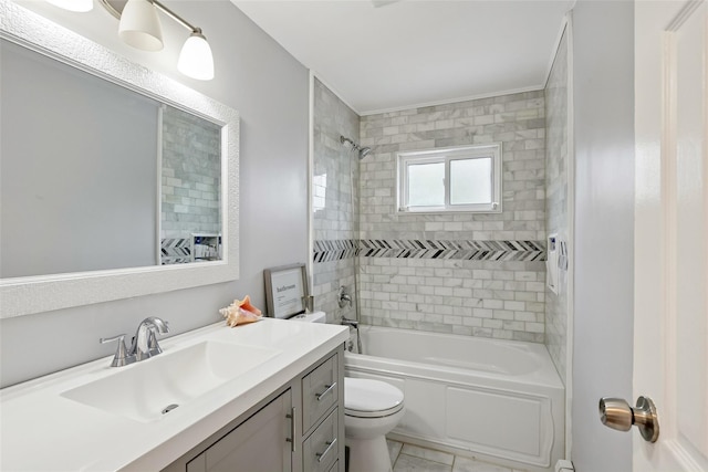7 Nantucket Ln, Deer Park, NY 11729 - bathroom with vanity and bathing tub / shower combination