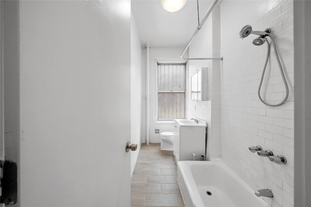 416 Ocean Ave Unit 15, Brooklyn, NY 11226 - bathroom with bathtub / shower combination and vanity