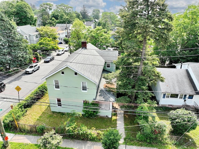 23 N Midland Ave, Nyack, NY 10960 - aerial view of property and surrounding area