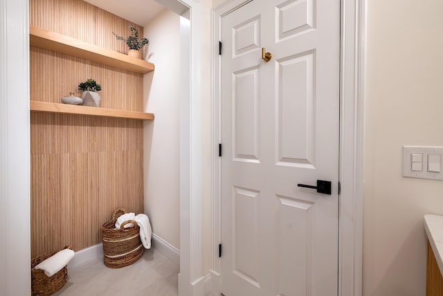 2022 Van Cortlandt Cir, Yorktown Heights, NY 10598 - mudroom featuring baseboards