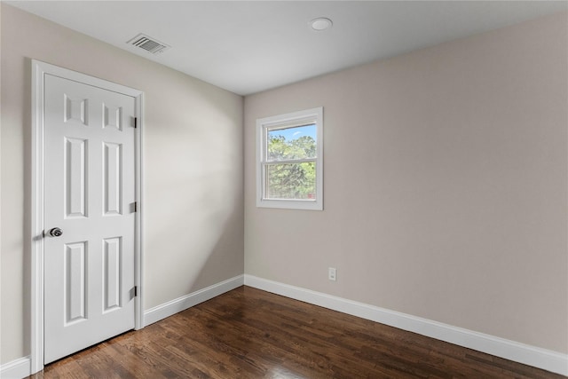 105 Julbet Dr, Sayville, NY 11782 - spare room with baseboards and dark wood-style flooring