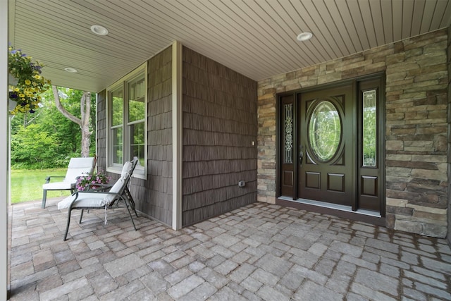 1 Hidden Hills Ct, Warwick, NY 10990 - view of exterior entry with covered porch