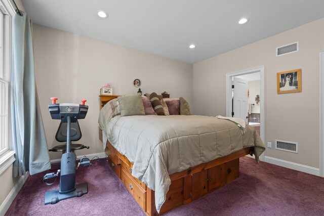 1 Hidden Hills Ct, Warwick, NY 10990 - carpeted bedroom featuring recessed lighting