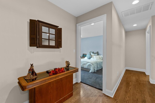 1 Hidden Hills Ct, Warwick, NY 10990 - corridor featuring wood finished floors and recessed lighting