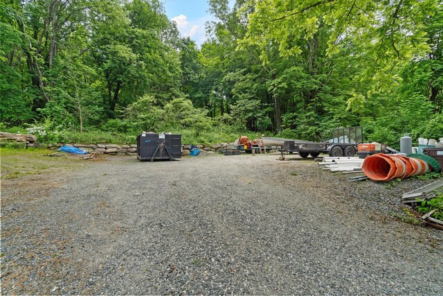 1 Hidden Hills Ct, Warwick, NY 10990 - view of yard featuring a forest view