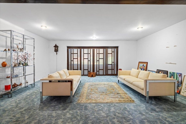 175 Laurel Ln, Laurel Hollow, NY 11791 - view of carpeted living room
