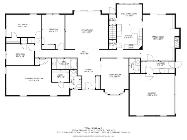 175 Laurel Ln, Laurel Hollow, NY 11791 - view of property floor plan
