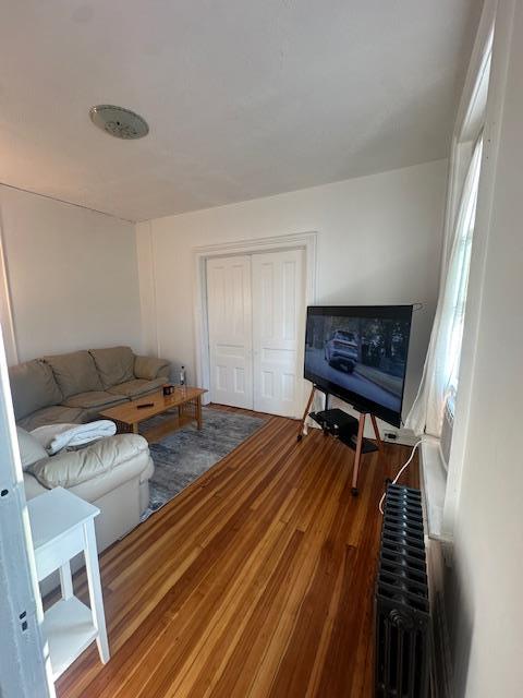 457 Main St Apt 5, Beacon, NY 12508 - living room with wood finished floors