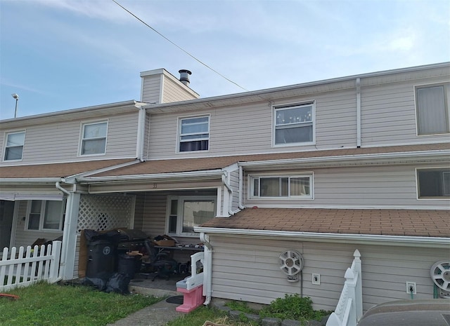 33 Marc St, Staten Island, NY 10314 - rear view of house with a chimney
