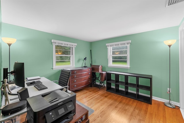 29 Chestnut St, Poughkeepsie, NY 12601 - office featuring healthy amount of natural light and wood finished floors