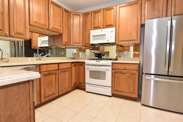 30 N De Baun Ave N Unit 208, Suffern, NY 10901 - kitchen with white appliances and brown cabinets