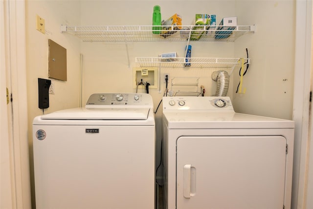 30 N De Baun Ave N Unit 208, Suffern, NY 10901 - laundry room with washer and dryer