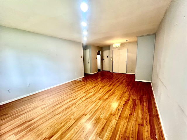 530 Hudson Ave Unit A4, Cedarhurst, NY 11516 - unfurnished room featuring wood finished floors and baseboards