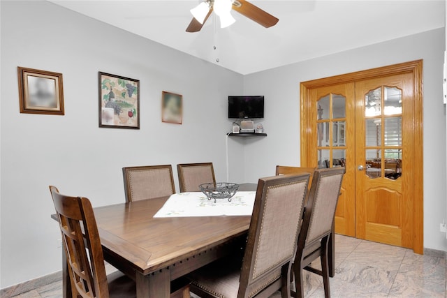 2616 Brown St, Brooklyn, NY 11235 - dining room featuring ceiling fan