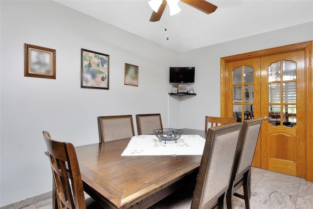 2616 Brown St, Brooklyn, NY 11235 - dining room featuring ceiling fan