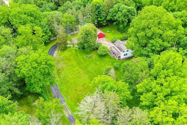 591 Hillside Lake Rd, Wappingers Falls, NY 12590 - drone / aerial view of a forest