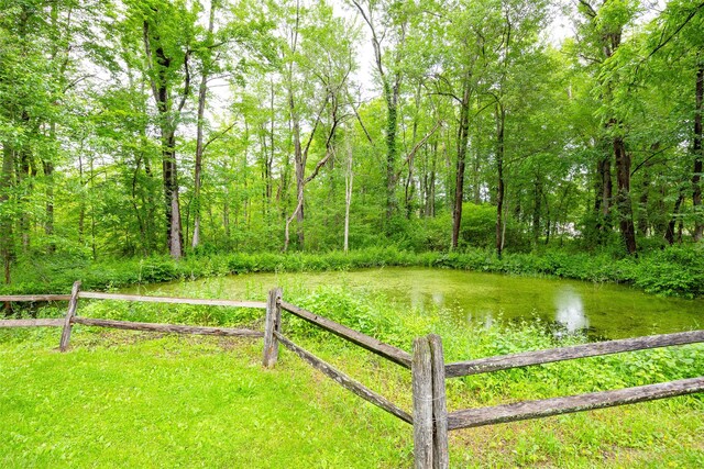 591 Hillside Lake Rd, Wappingers Falls, NY 12590 - view of yard with a forest view